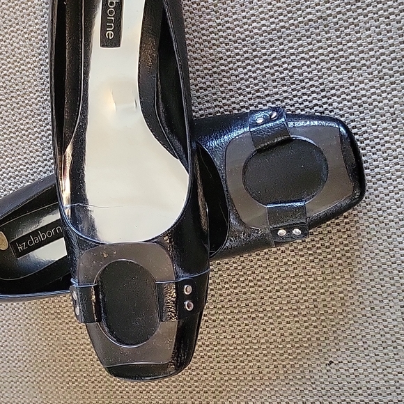 BLACK LOAFER SIZE 10 LIZCLAIBORNE - Picture 6 of 12